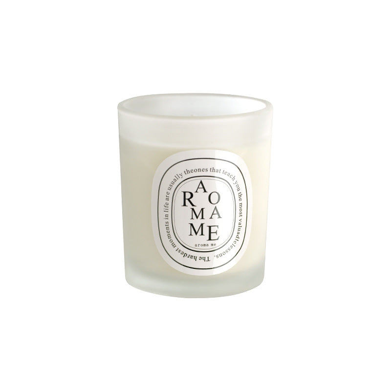 Frosted Cup Aromatherapy Candle Home Use