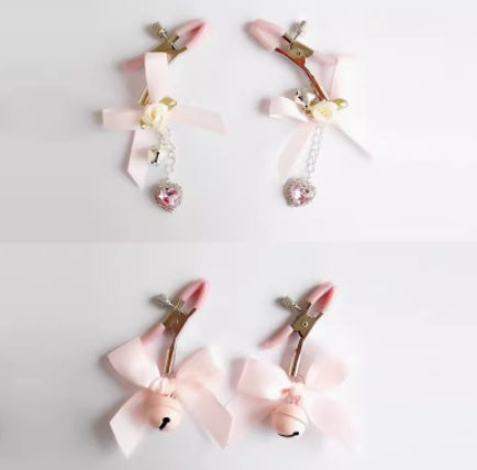 Nipple Clamps Punish The Nipple By Stimulating The Clitoris Bells