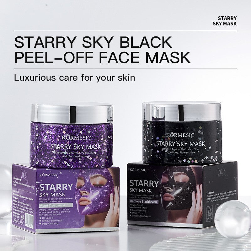Starry Sky Black Peel Off Mask