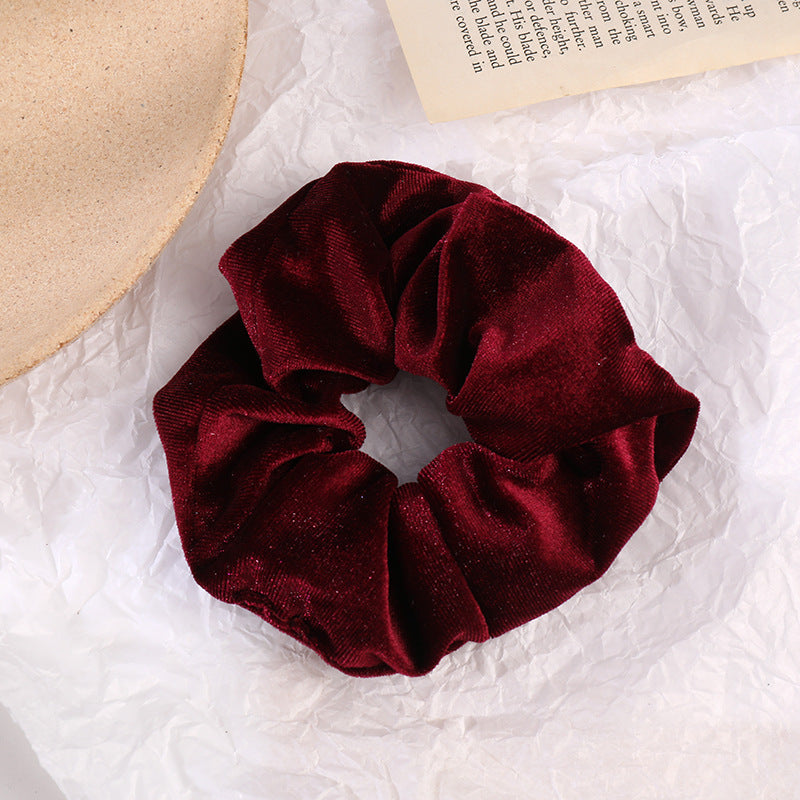 Velvet Scrunchy Hair Tie