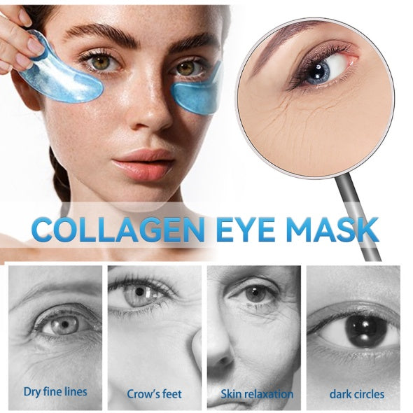 Collagen Eye Mask Removes Fine Lines And Dark Circles Hydrating and Firming Lift Crystal Eye Mask