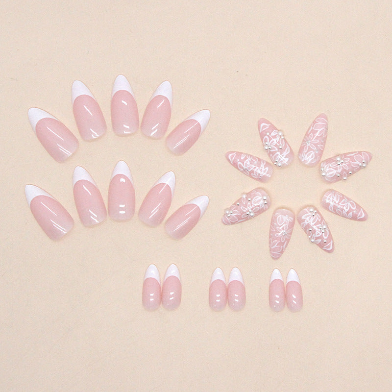 Spring Pastel Floral Nail Set