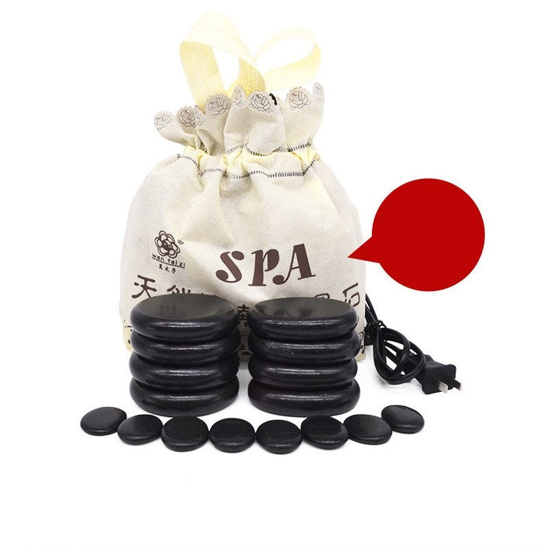 Spa Essential Oil Massage Stone Set
