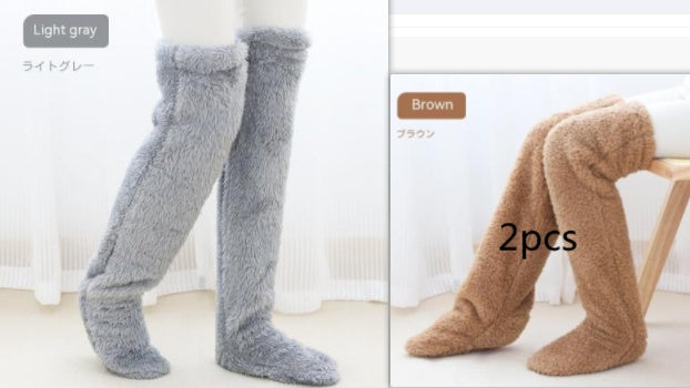 Long Fuzzy Fleece Warm Socks