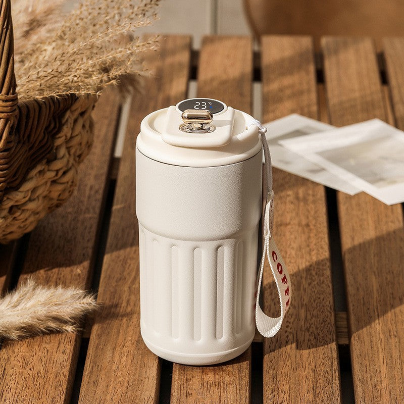 Smart Digital Insulated Coffee Mug Vacuum Flask 450ml