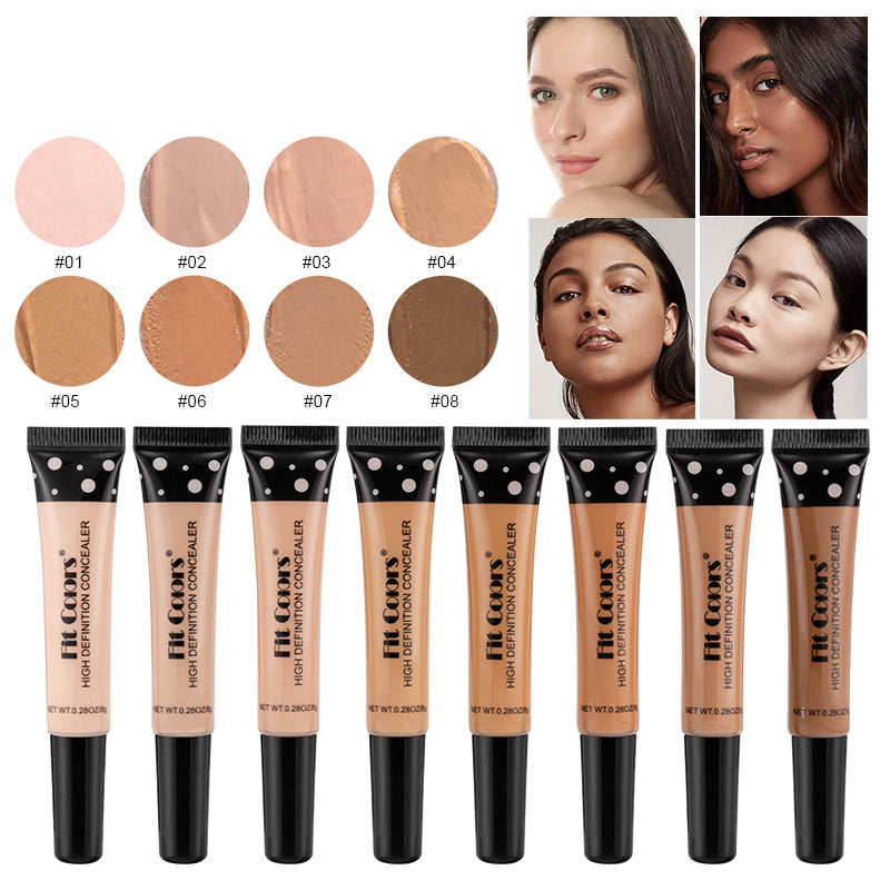 8-color Concealer Concealer Repair Nourishing Liquid Foundation Dark Circles Pock Mark Cross-border