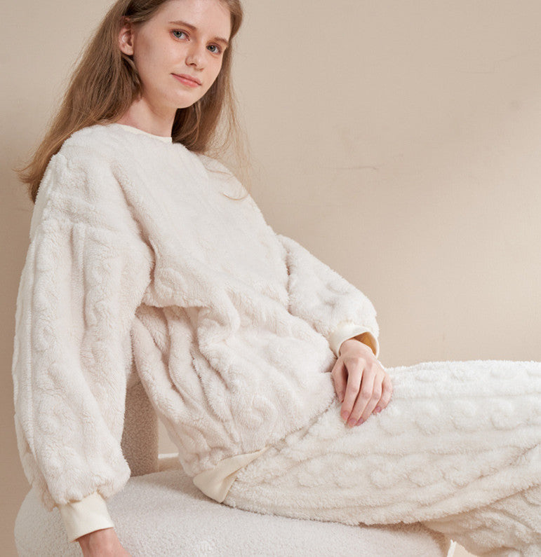 Flannel Housewear Fashion Set