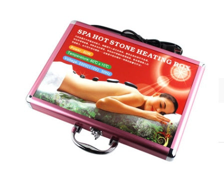 20pcs/set Hot Stone Body Massage with Heating Mechanism