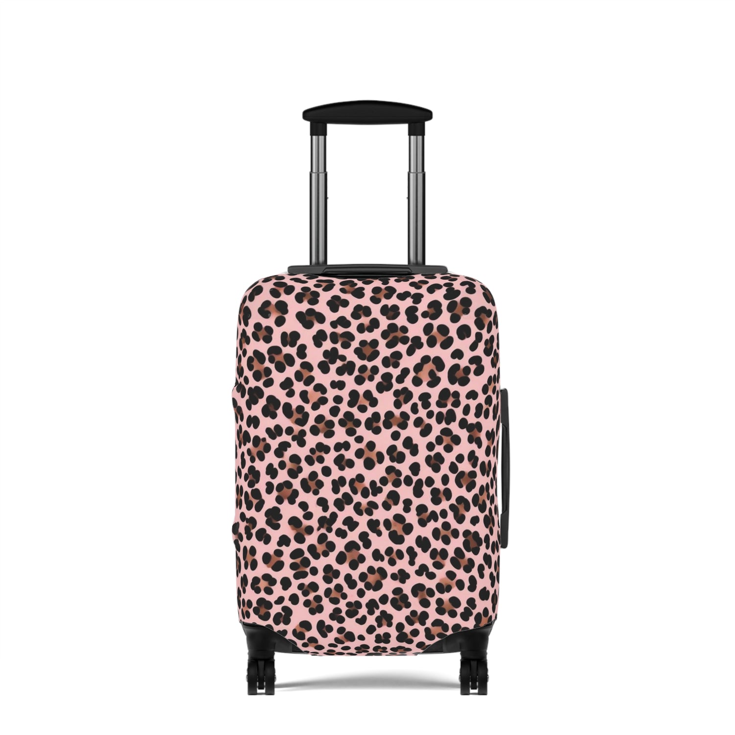 Pink Leopard Luggage Cover