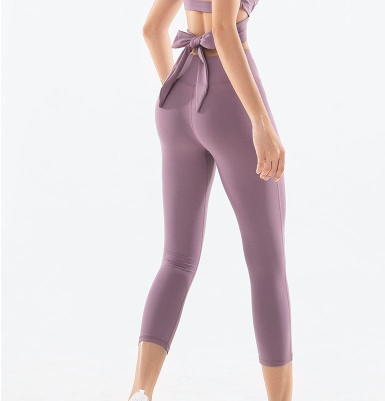 Spring and summer yoga tights