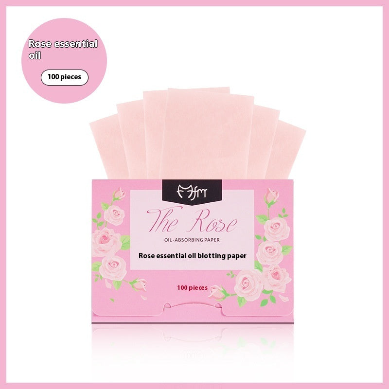 Oil-absorbing Sheets Facial Women's Portable Removable Fragrance
