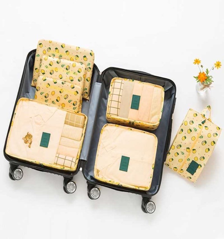 Travel storage bag set