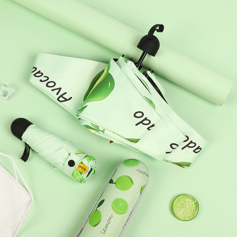 Mini Fruit Graphic Umbrella