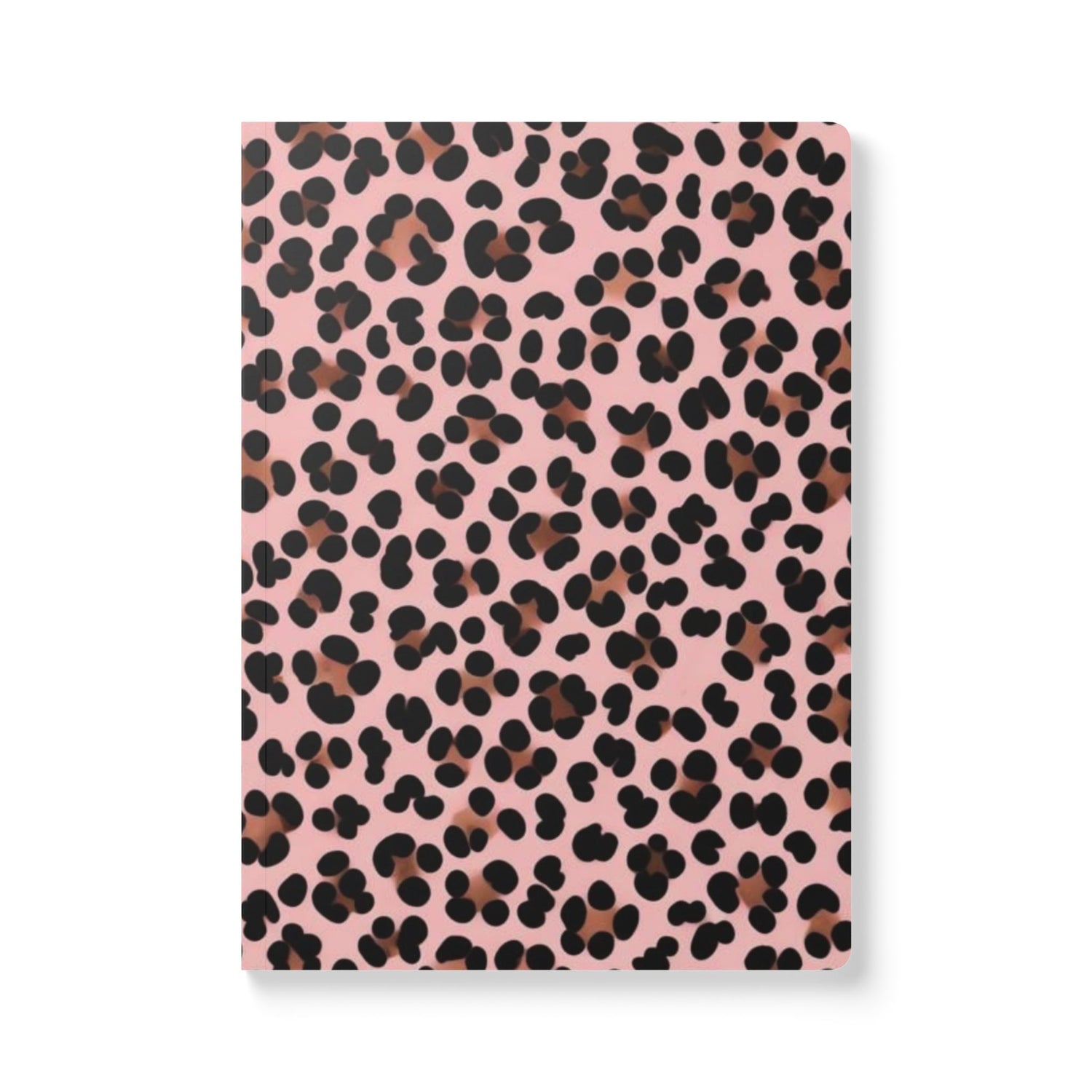 Pink Leopard Softcover Journal (with Inside Prints)