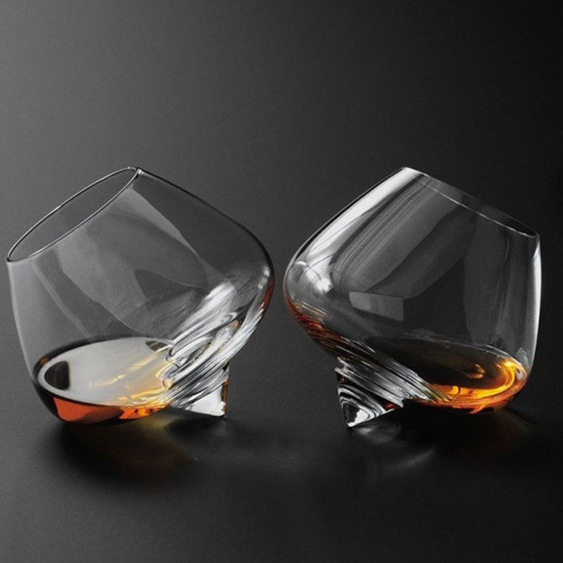 Rotating Crystal Cocktail Tumbler