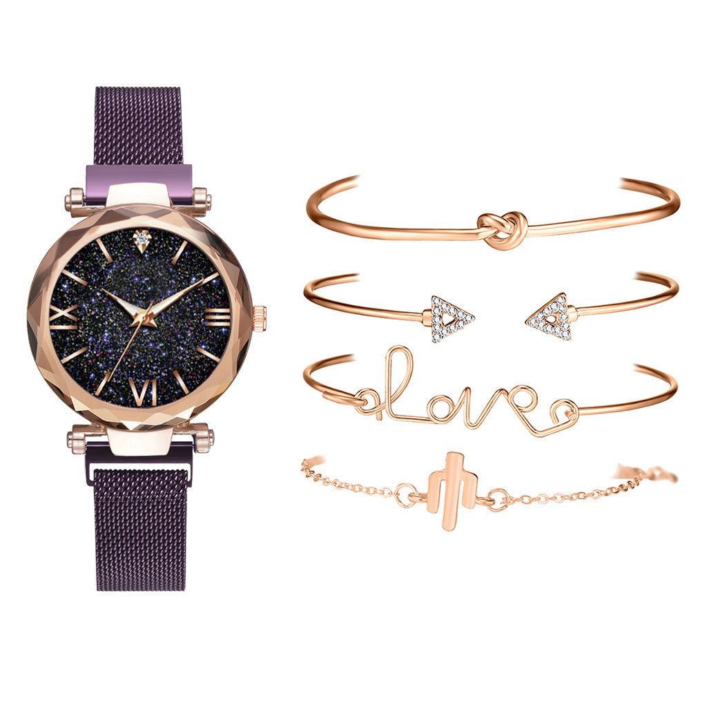 Bracelet set wholesale simple fashion watch quartz watch
