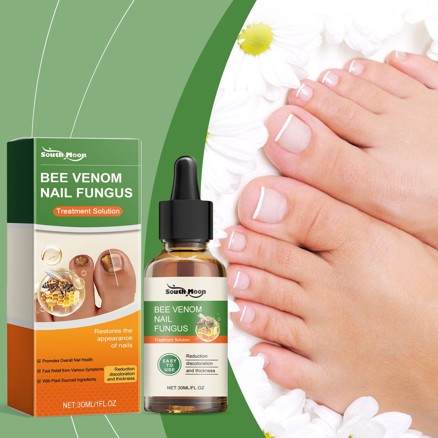 Brightening Moisturizing Nail Care Solution