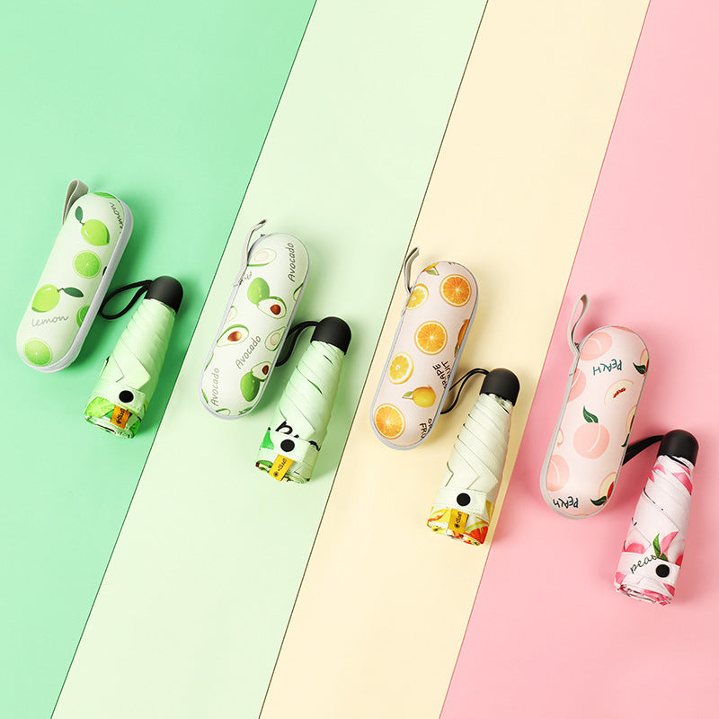 Mini Fruit Graphic Umbrella