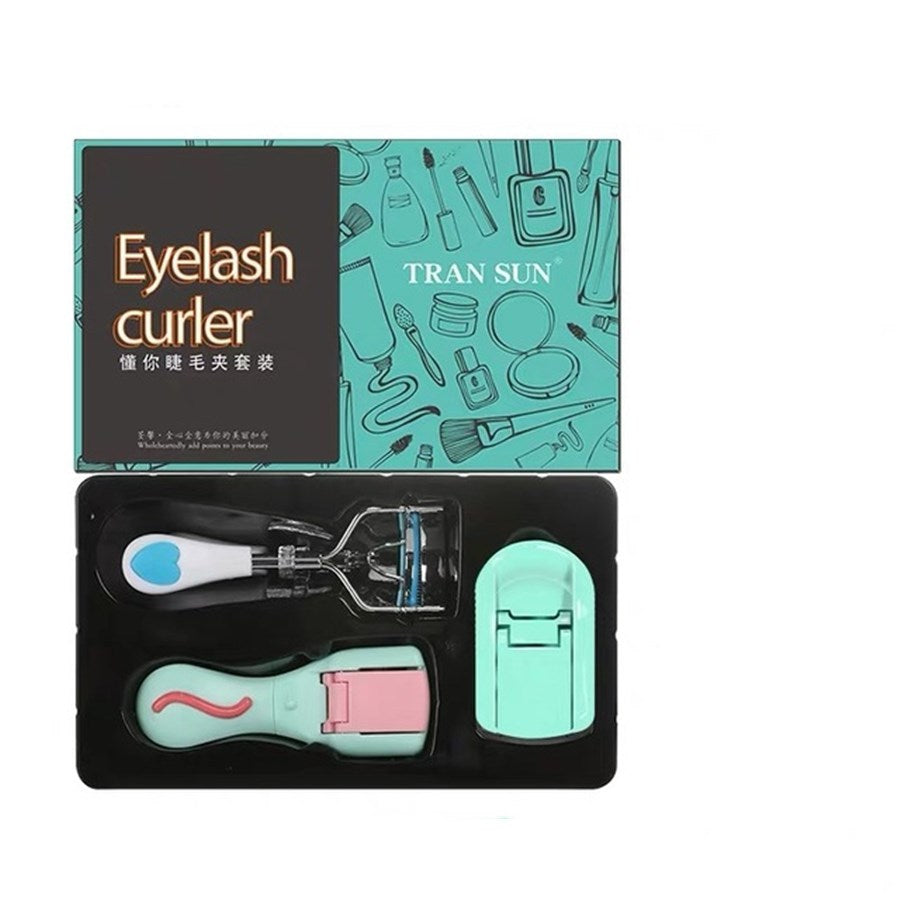 Portable mini eyelash curler