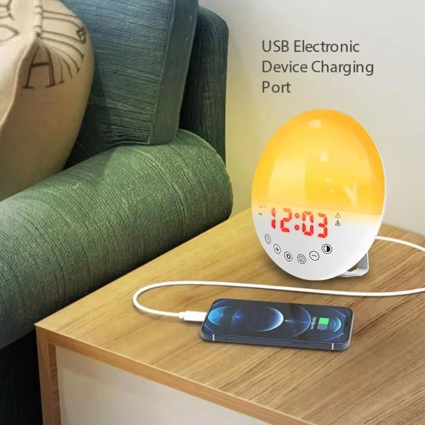 Popular Natural Light Siren Best Selling Halloween Wake Up Light