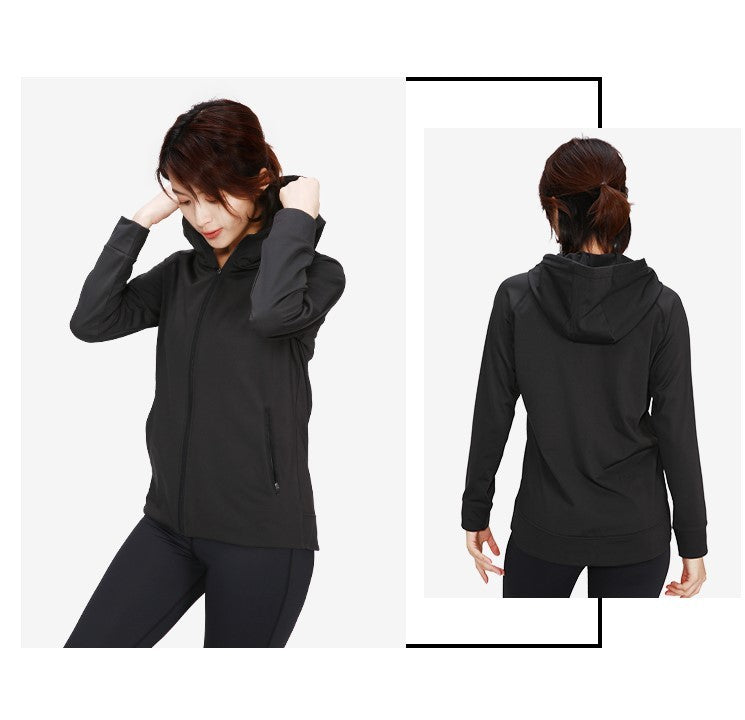 Autumn and winter yoga jacket