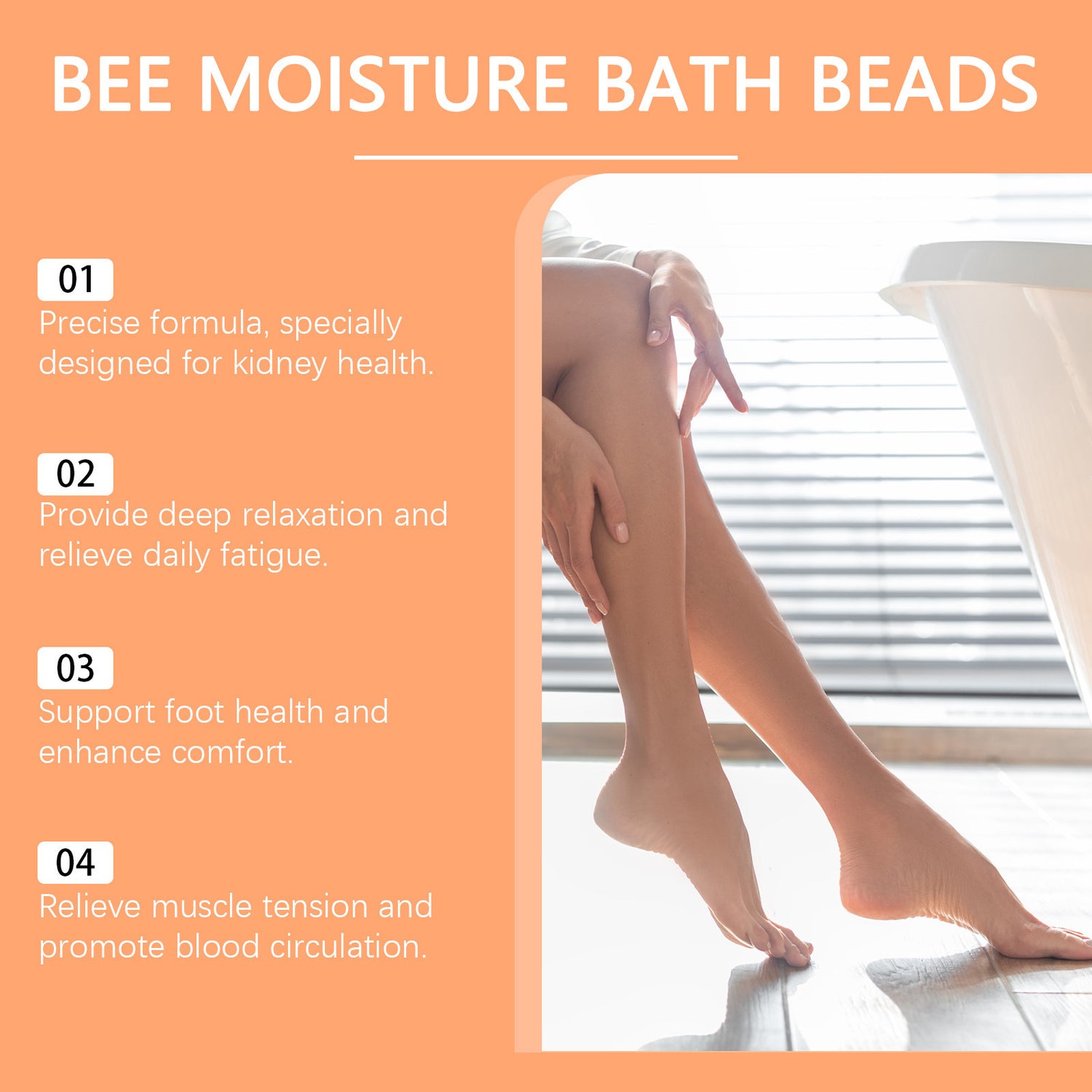 Dry Daily Foot Bath Care Condensate Beads