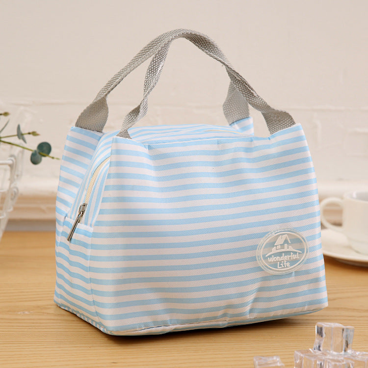 Household Daily Outdoor Portable Large-capacity Zipper Portable Picnic Bag