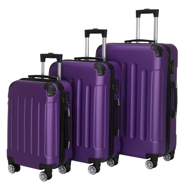 3-Piece Hardside Luggage Set, 20in, 24in, 28in