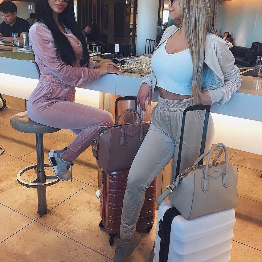 Women's Velvet Crop Jacket and Matching Pants Set