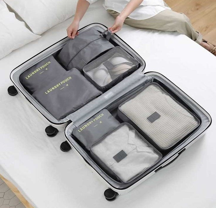 Travel storage bag set