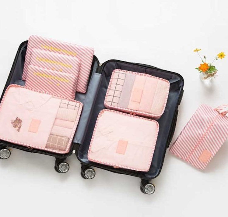 Travel storage bag set
