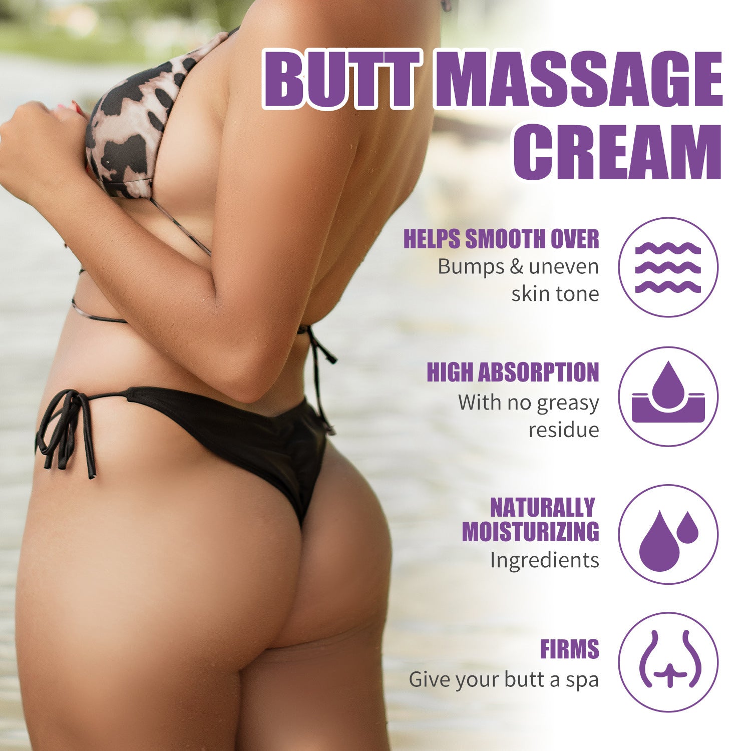 Hip Buttocks Moisturizing Massage Cream