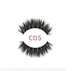 Soft natural high-grade false eyelashes
