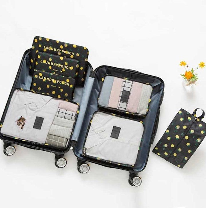Travel storage bag set