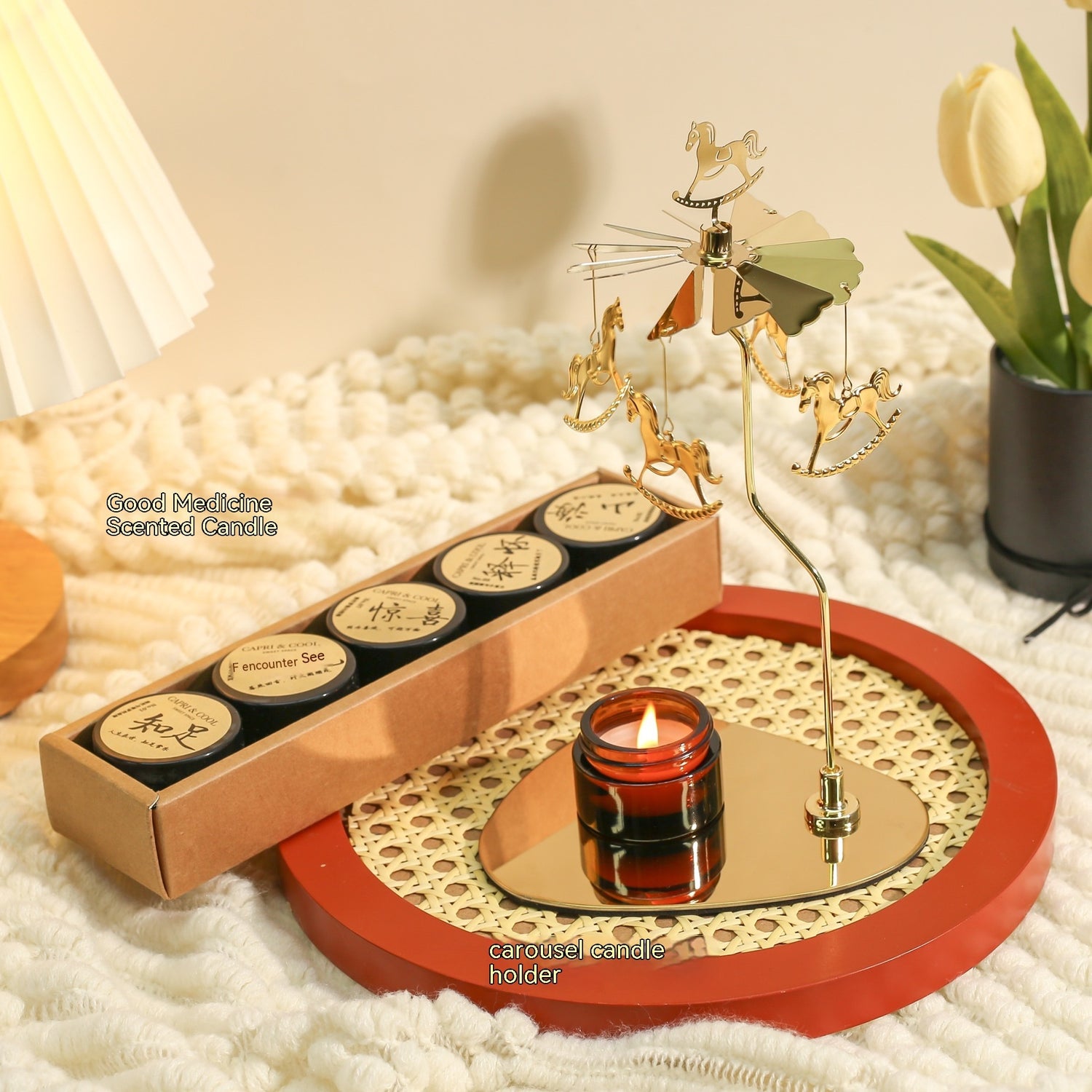 Girls Light Perfume Gift Atmosphere Aromatherapy Candle