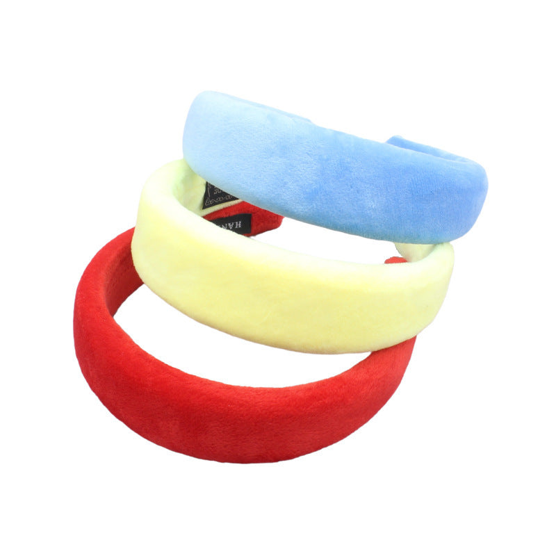 Cross-border new plush headband