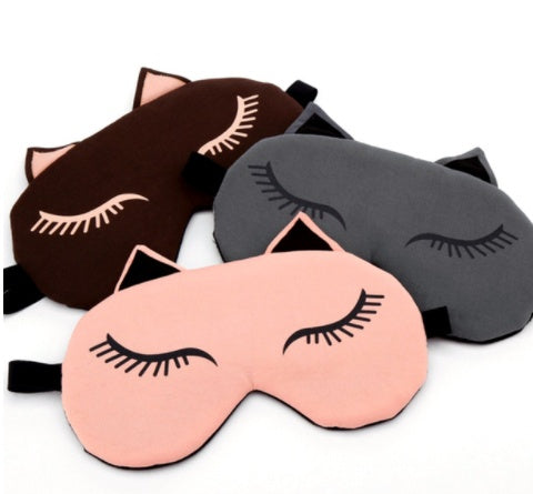 Cute Cat Sleep Mask Hot & Cold Eye Compress
