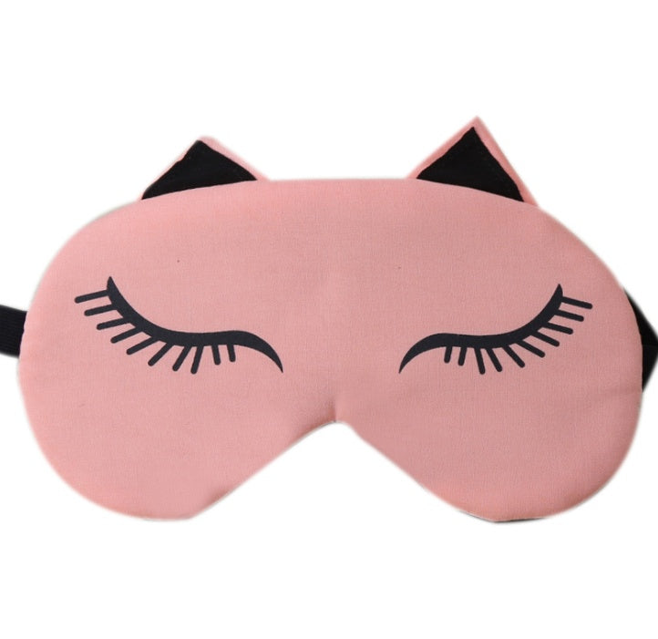 Cute Cat Sleep Mask Hot & Cold Eye Compress