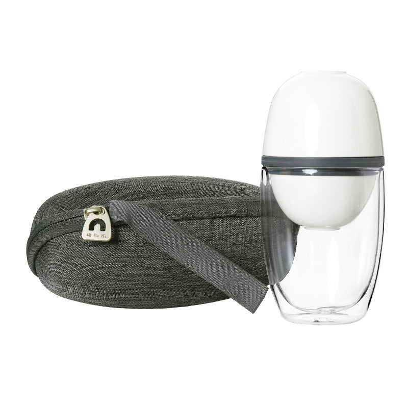 Portable Glass Teacup Travel Set