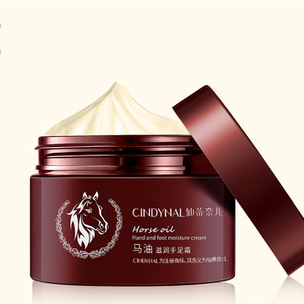 Horse Oil Hand and Heel Moisturizing Skin Cream
