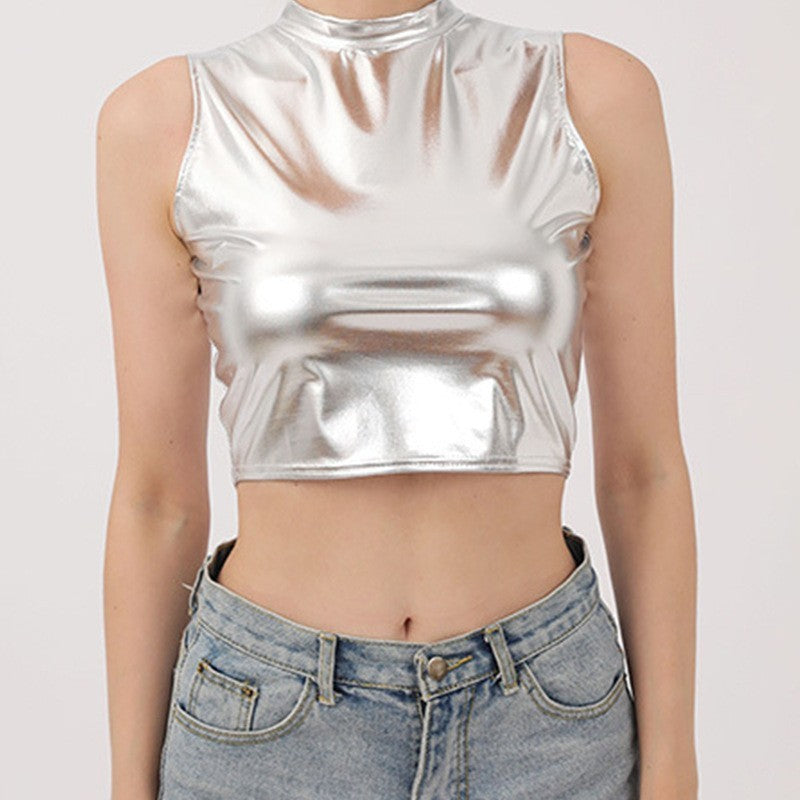 Women's Gilding Party Dance Festival Vest