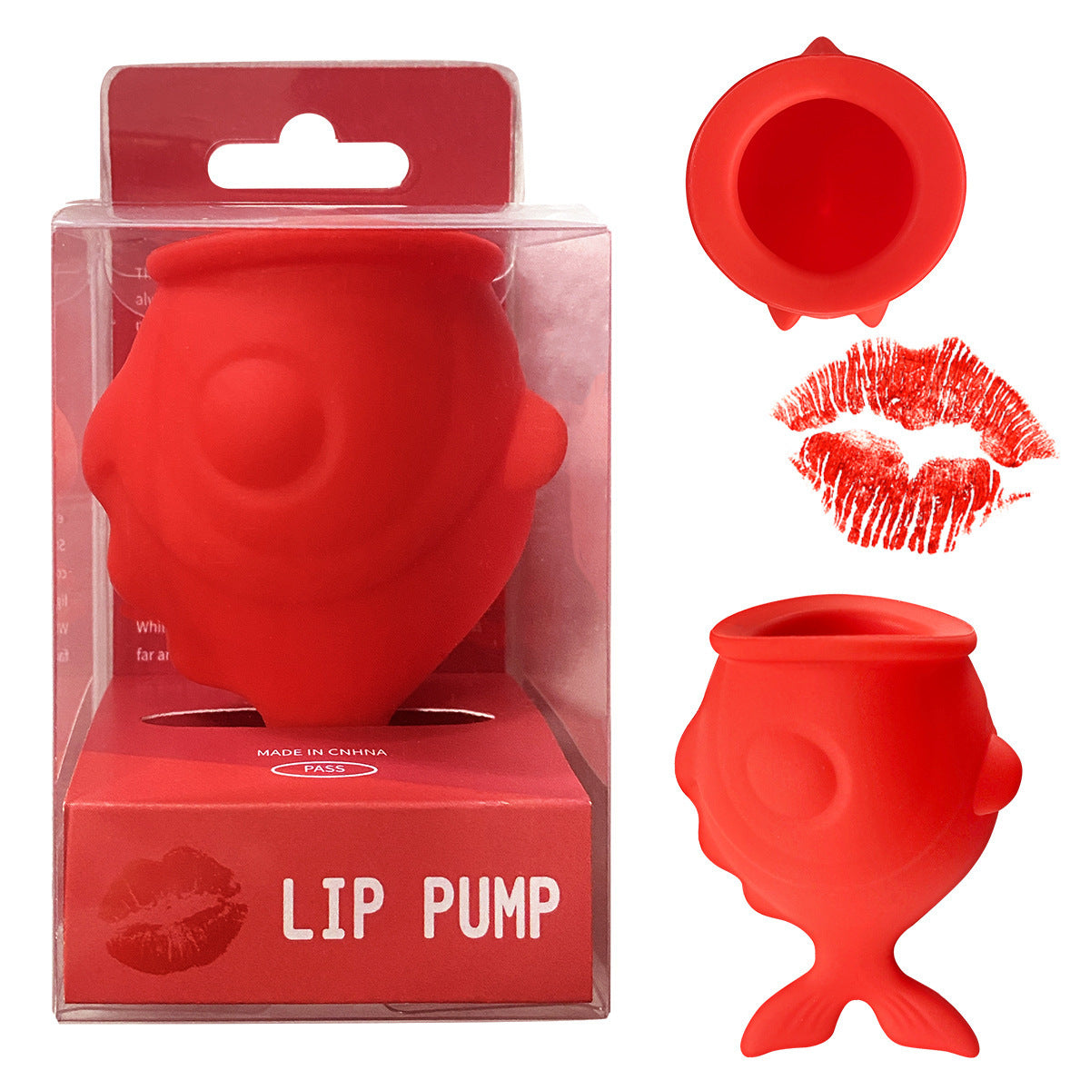 Fish Mouth Lip Enhancement Lip Massage Tool