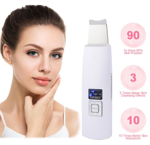 Ultrasonic Face Cleanser Blackhead Acne Removal Facial Spa