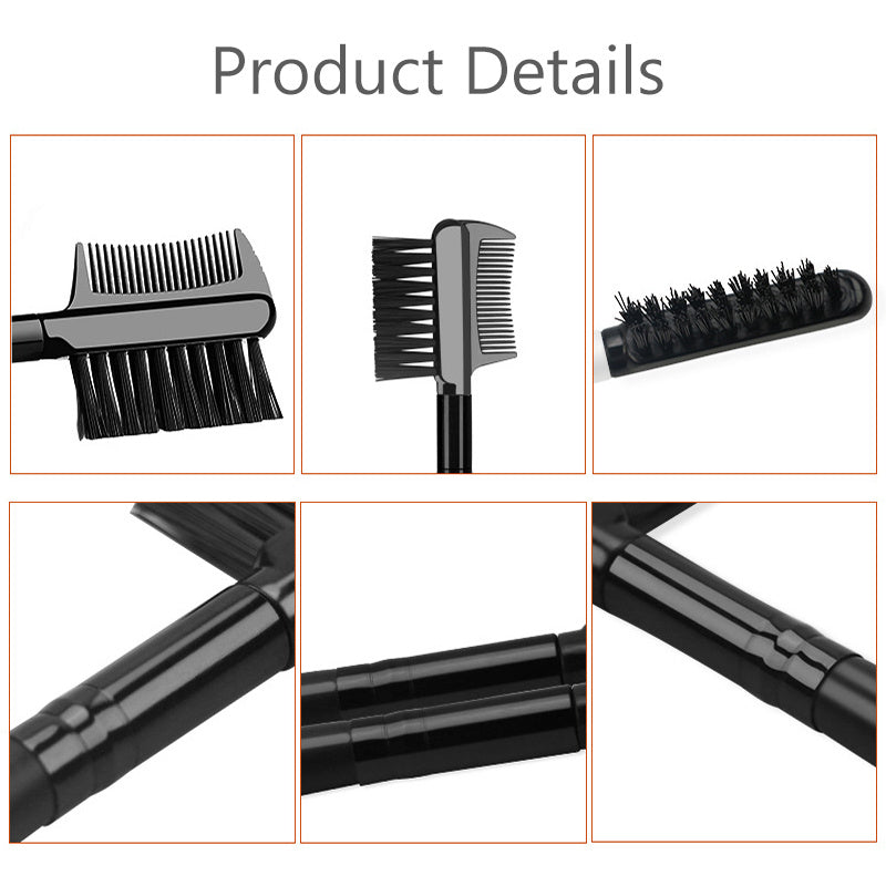 High-Grade Fiber Bristles Eyebrow Grooming Brush