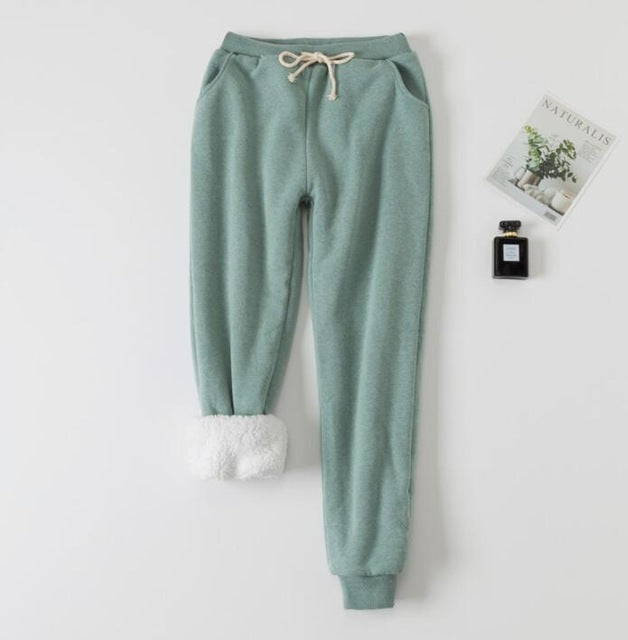 Thick Fleece Lined Sweatpants