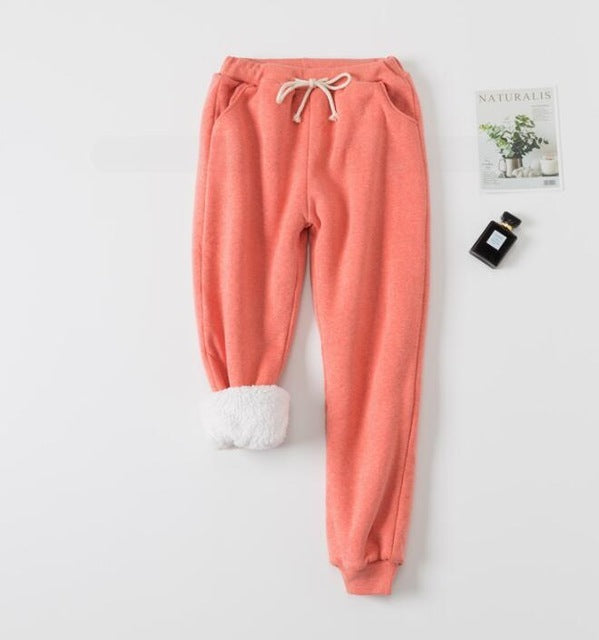 Thick Fleece Lined Sweatpants