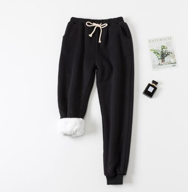 Thick Fleece Lined Sweatpants