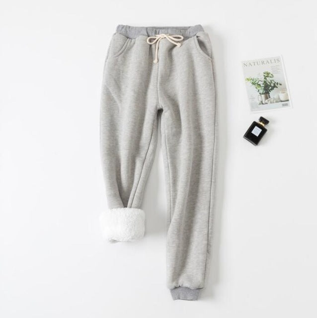 Thick Fleece Lined Sweatpants