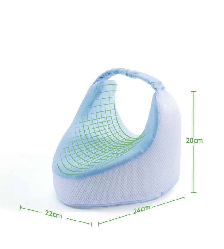 Memory Foam Leg Pillow Breathable Heart Shaped Leg Pillow with Heightening on Both Sides