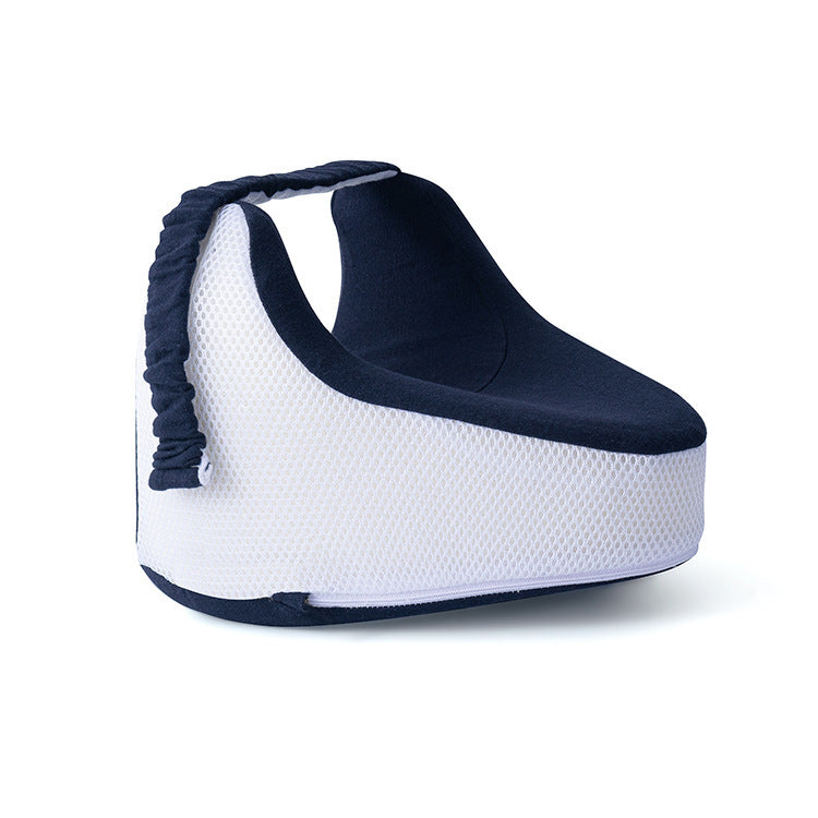 Memory Foam Leg Pillow Breathable Heart Shaped Leg Pillow with Heightening on Both Sides